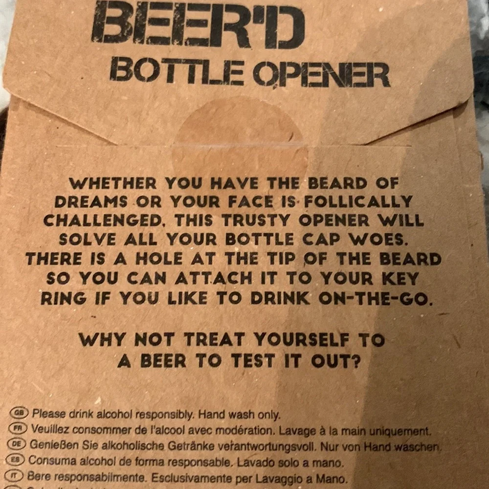 Beer’d bottle opener. NWT‎